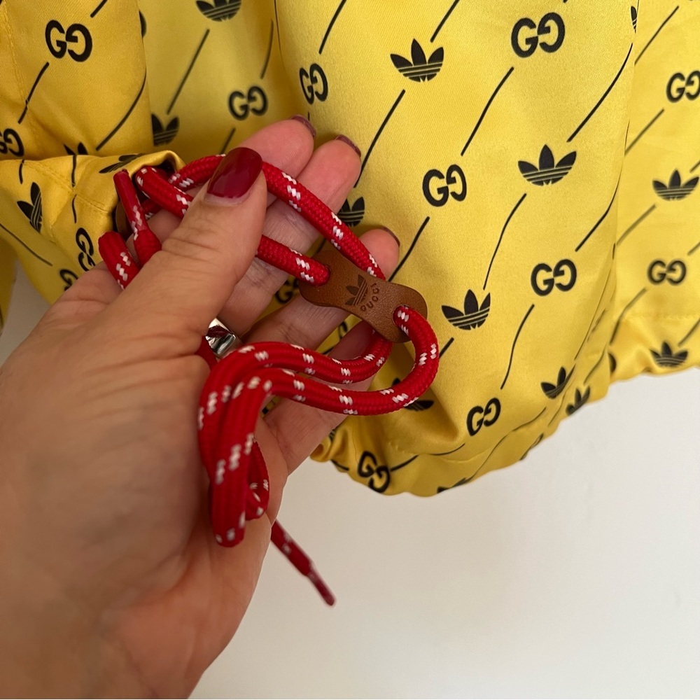 NWOT Gucci x Adidas Trefoil Bomber Jacket - Picture 8 of 10